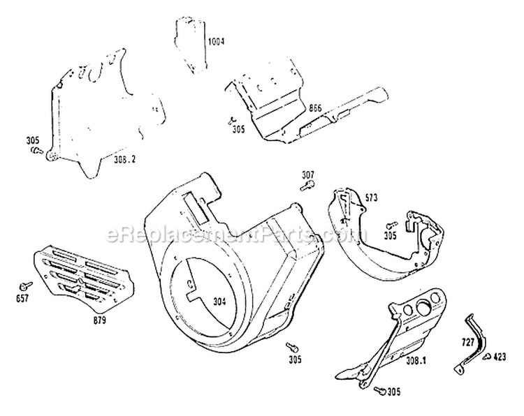 Page D Diagram and Parts List for 9163-1  Briggs and Stratton Generator
